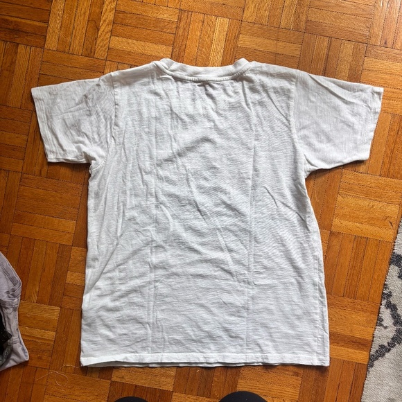 J.Crew Manhattan tshirt perfect donation classic white J.Crew ceethru shirt - - Picture 5 of 5